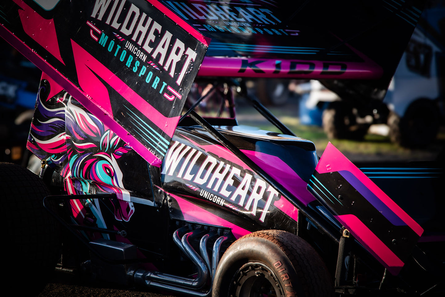 Drive a V8 Sprintcar + Become a Sponsor of Wildheart Unicorn Motorsport!